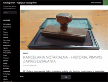 Tablet Screenshot of katalogi-online.pl
